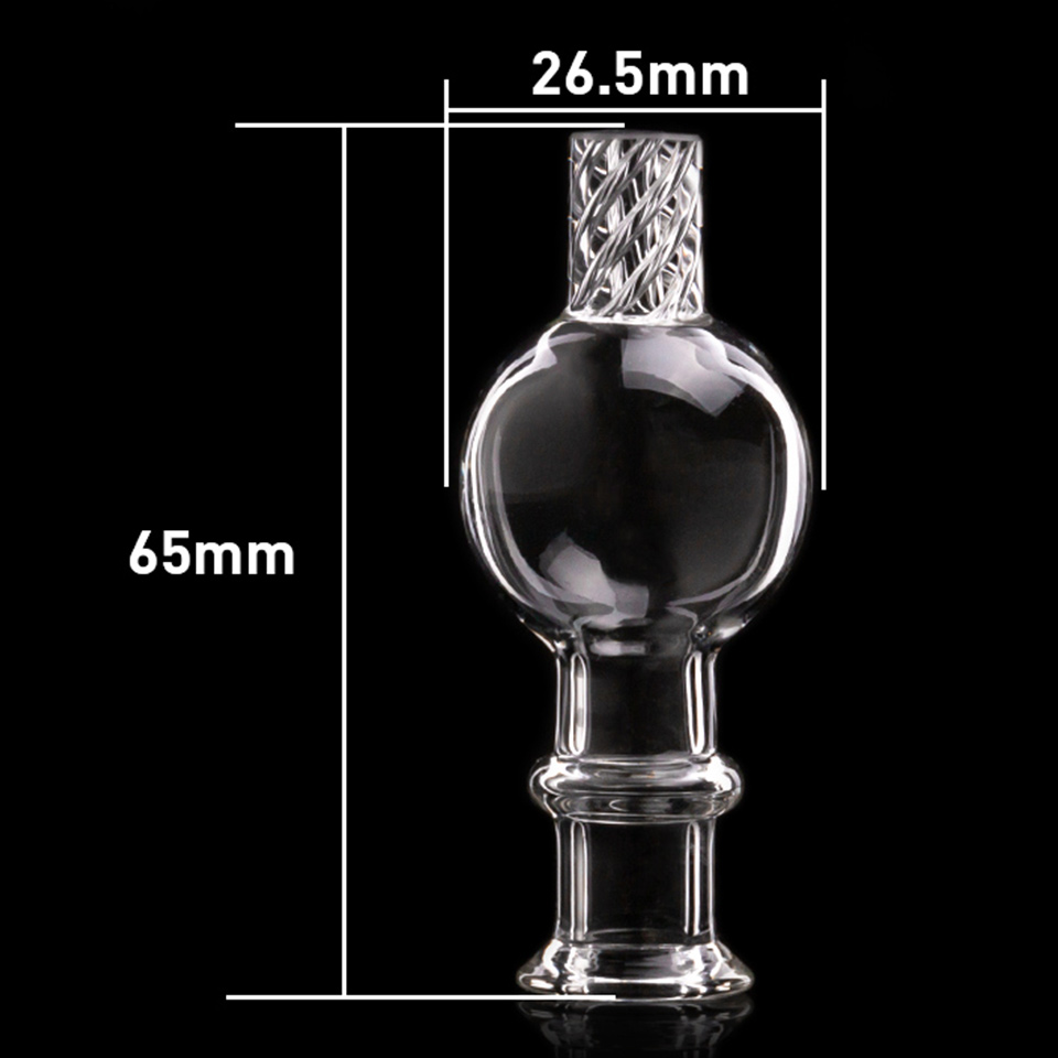 

Cyclone Carb Cap Long Bubble Riptide Caps with Air Hole for Hookahs Quartz Terp Pearl Banger nails Dab Rigs