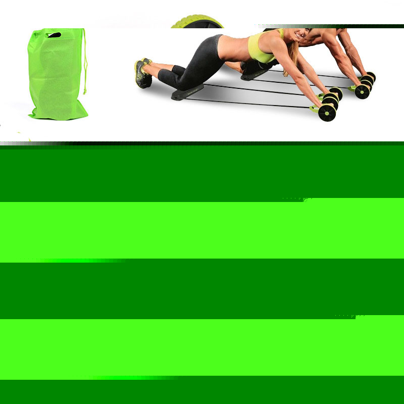 

AB Wheels Abdominal Wheels Rolstic Abdomler Trainer Stretch Elainal Resistance Pull Rope Tool Multi-Functional Exercise Fitness, Black