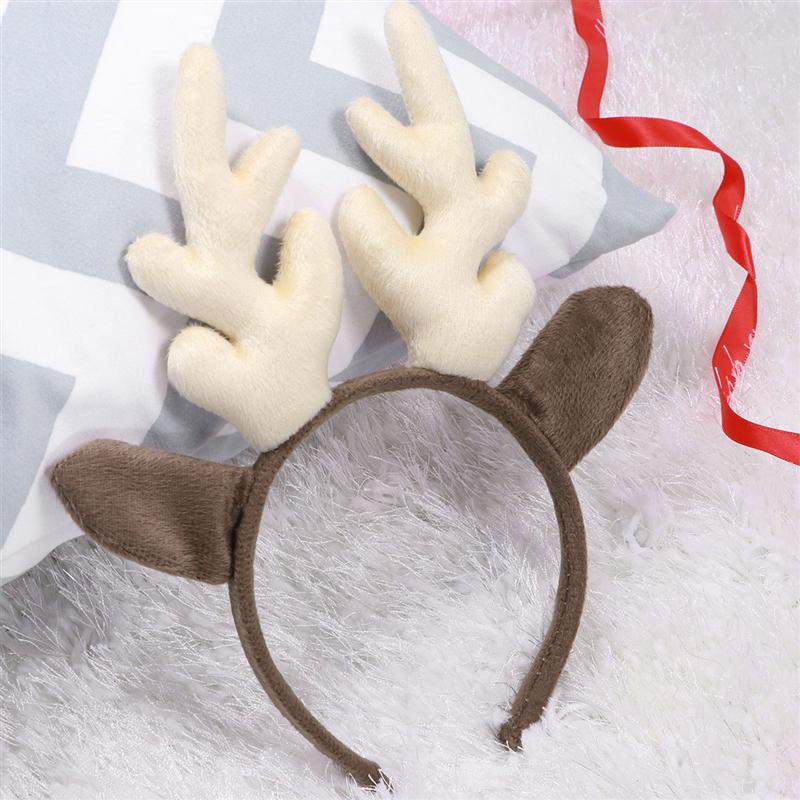 

TINKSKY Reindeer Antler Hair Hoop Christmas Kids Headband Headwear for Children Christmas Costume Party