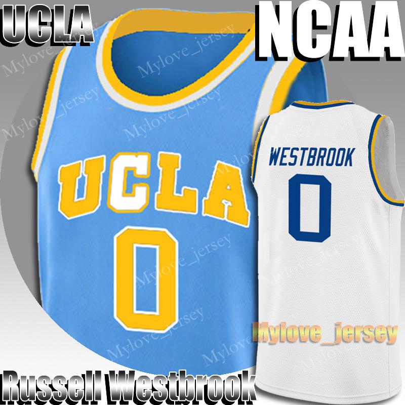 

NCAA UCLA Russell 0 Westbrook LeBron 23 James Jersey Kevin 35 Durant Jerseys James 13 Harden Stephen 30 Curry College Basketball Jersey
