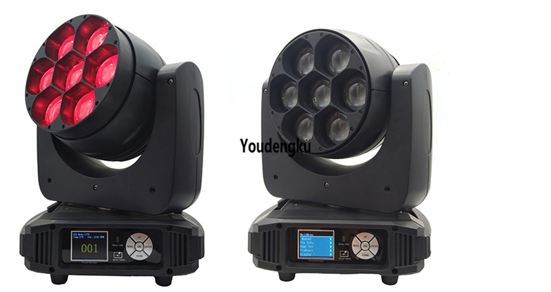 8 piece Osram moving head zoom dmx 7x40w RGBW 4in1 Zoom Led Mini Beam Wash Moving Head Stage Light-image-451741839