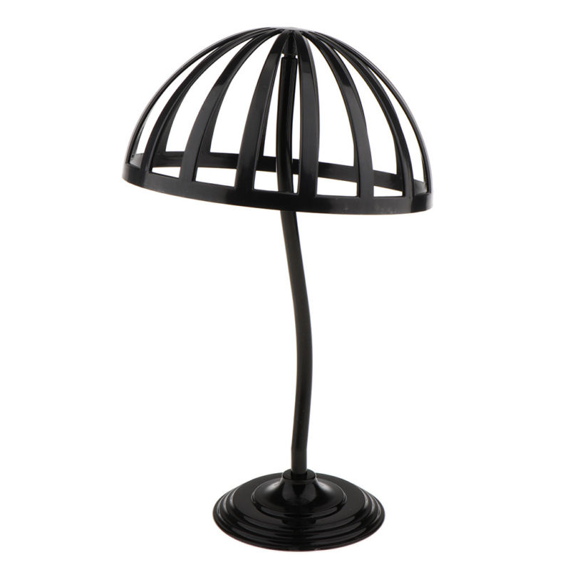 

Free Standing Hat Display Holder Cap Storage Wigs Dryer Stander Rack 30cm
