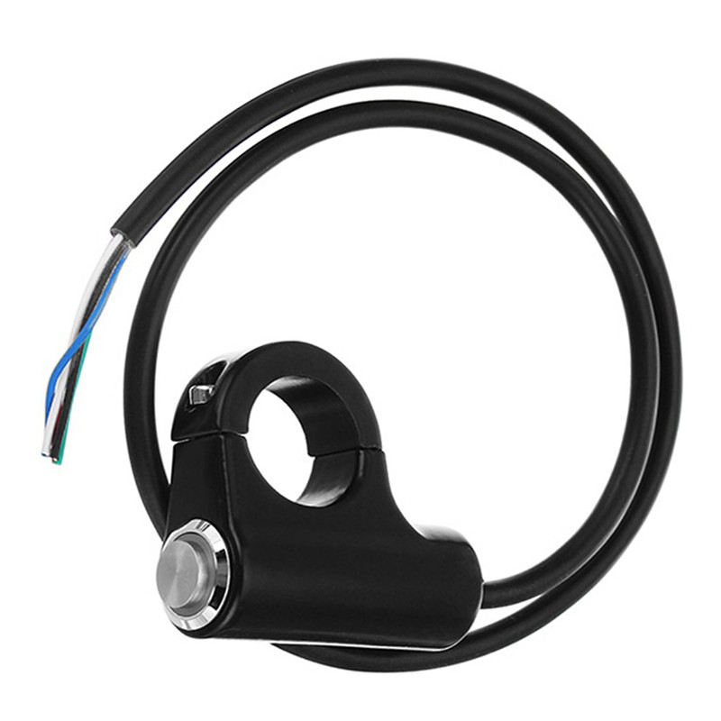 

22mm Motorcycle Switches ATV Scooter LED Handlebar Fog Light Headlight Hazard Brake Headlamp Light Switch with ON-OFF Indicator