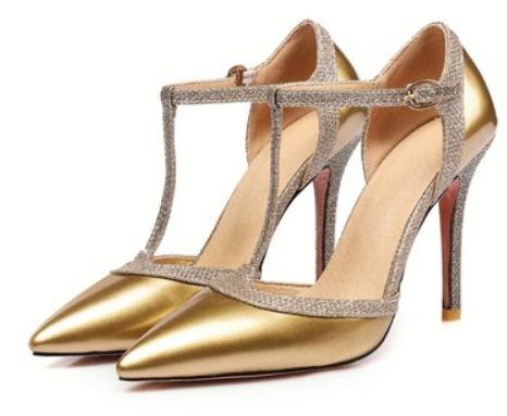 

2019 Women's Sandals in Summer with New style High heel fine heel pointed end @07, White