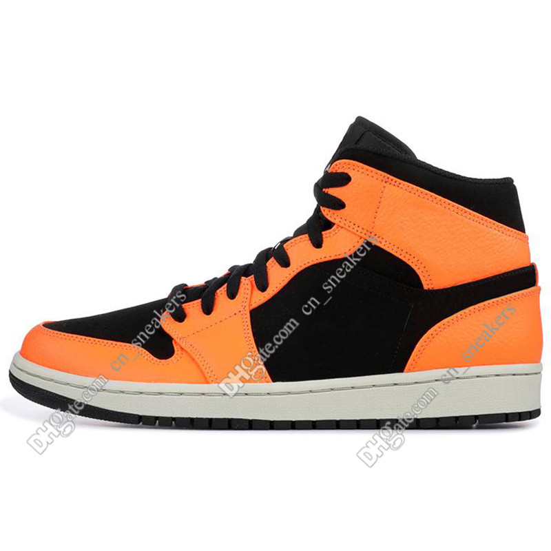#07 Black Orange(side with white tick)