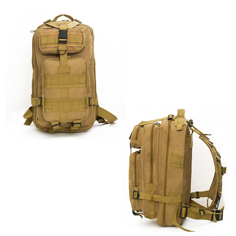 

Men Women Outdoor Sports Tactical Backpack Camo Bag For Camping Climbing Riding H7JP, Desert