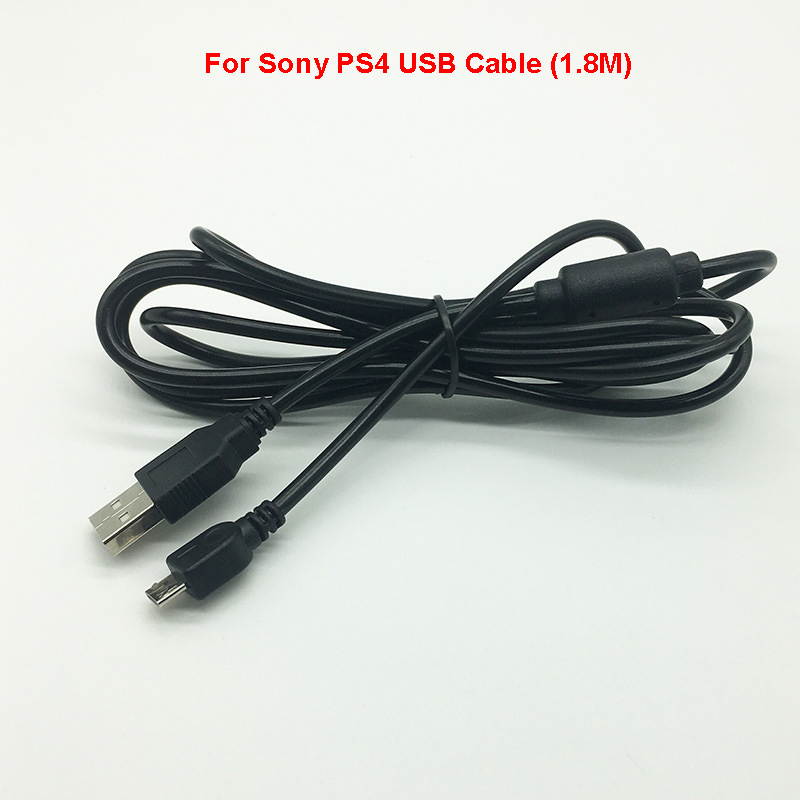 

High quality USB Charging Cable For for SONY Playstation 4 PS4 wireless controller length 5.9ft (1.8m) Free Shipping