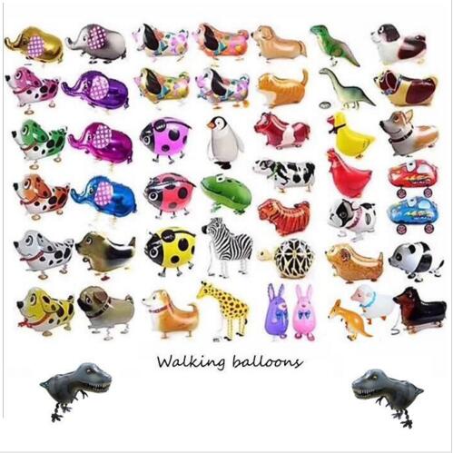 

Unicorn Balloons Walking Pet Balloon Animal Helium Aluminum Foil Balloons Automatic Sealing Balloon Toys Gift Birthday Decoration TL490, Mixed colors;random delivery