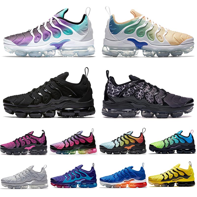 

Brand Vomaxpor Trainers Plus TN Men Running Shoes All Black Grape Geometric Be True Spirit Teal Hyper Blue Brand Women Designer Sneakers, A29 geometric black white 40-45