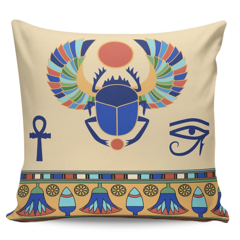 

Scarab Ancient Egyptian Culture Pillowcases Long Pillow Case Pillow Sack Pillowslip Bedding Multi-Size Cover, As pic