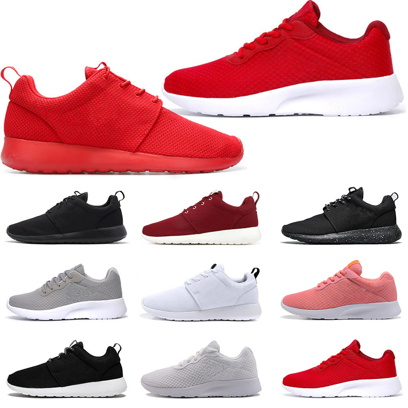 

High guality 1.0 3.0 women mens running shoes red with white black grey Triple london designer trainer size 36-45, 1.0 black dot