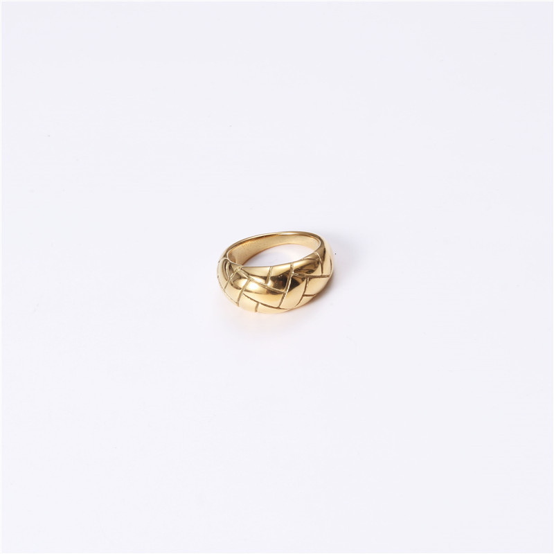 

Cluster Rings Niche Design Japanese Light Ring Female Index Finger Stainless Steel Jewelry