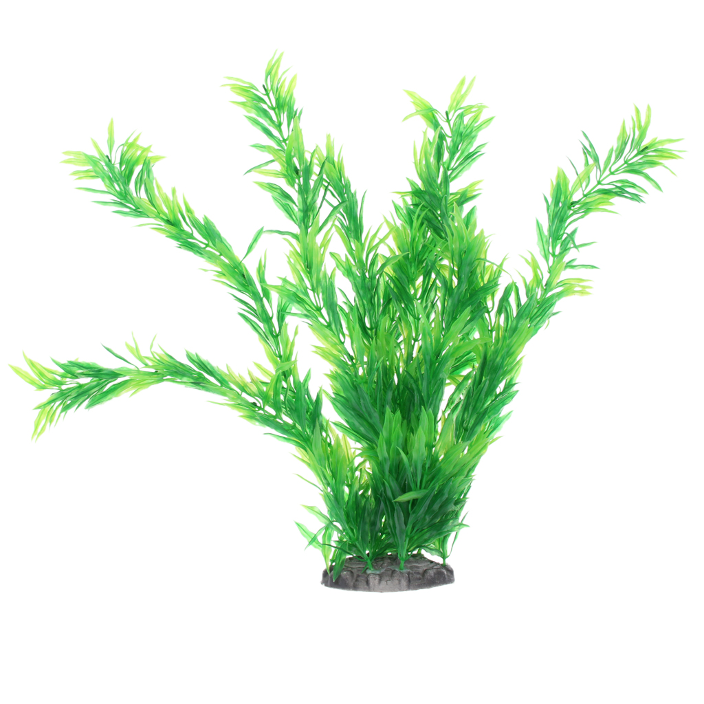 

reptile turtle tank ornaments fake large grass plants landscape hideouts