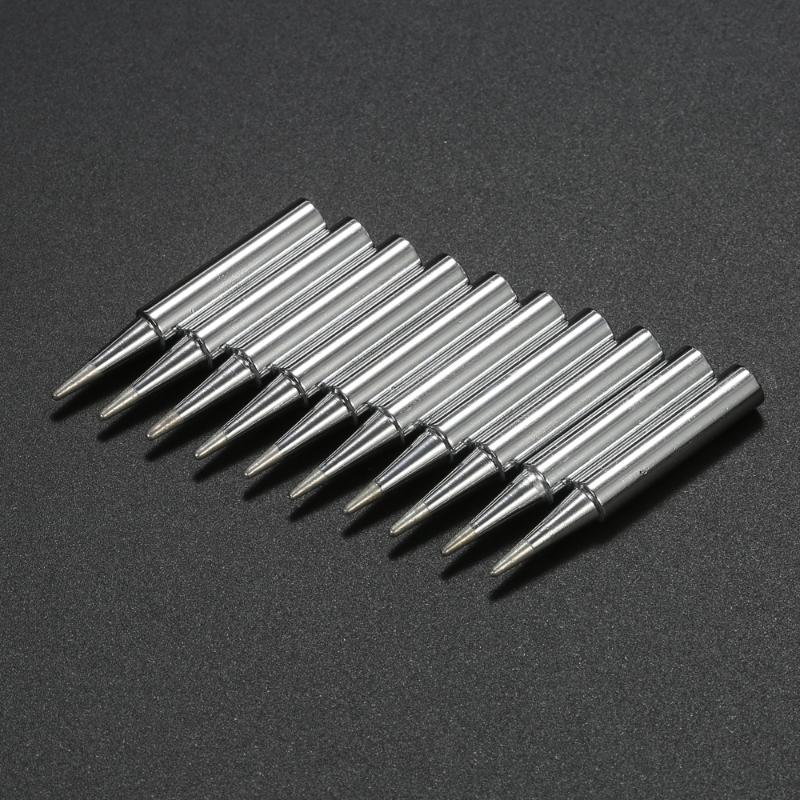 

10PCS Soldering Iron Tips Replacement Solder Tip Lead-free Screwdriver Iron Tip for Hakko Soldering Rework Station Tool Kit