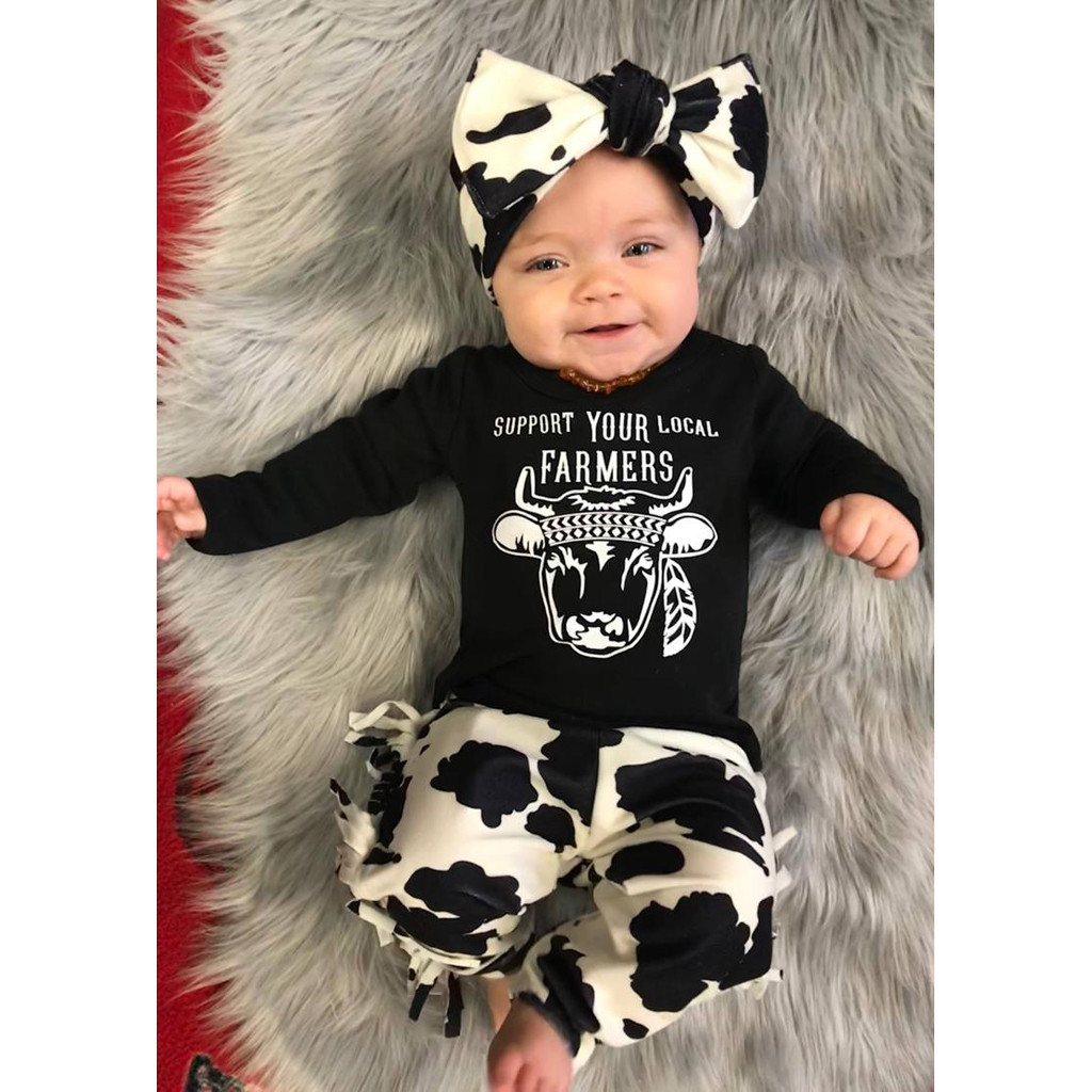 Baby Girl Daddy/'s Little Princess Romper Jumpsuit Long Sleeve Outfits Sets