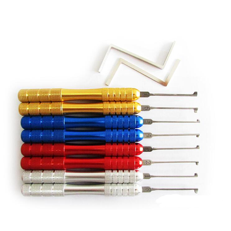 

Top Quality HUK 8 pcs lock pick tools for kaba professional locksmith tools
