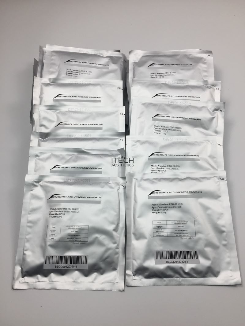 

Cryolipolysis Anti-freezing Membranes Cryo Antifreeze Membrane for Slimming freezefats Gel Pad size 27*30cm 34*42cm for cryo machine