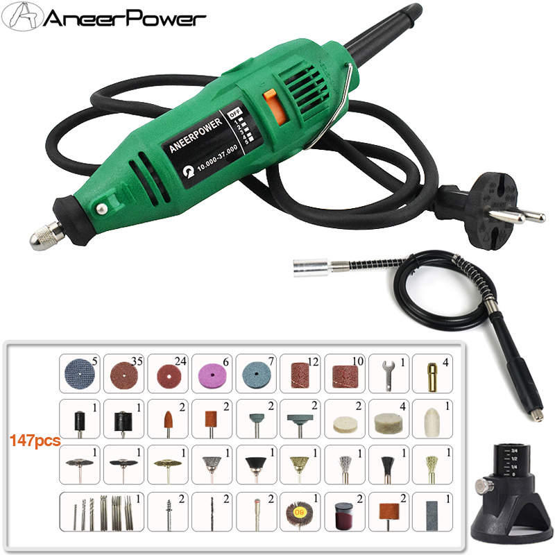 

180W Rotary Tool Polishing Grind Mini Drill Engraver Dremel Mini DIY Drill Machine Engraving Pen Grinder Electric DIY
