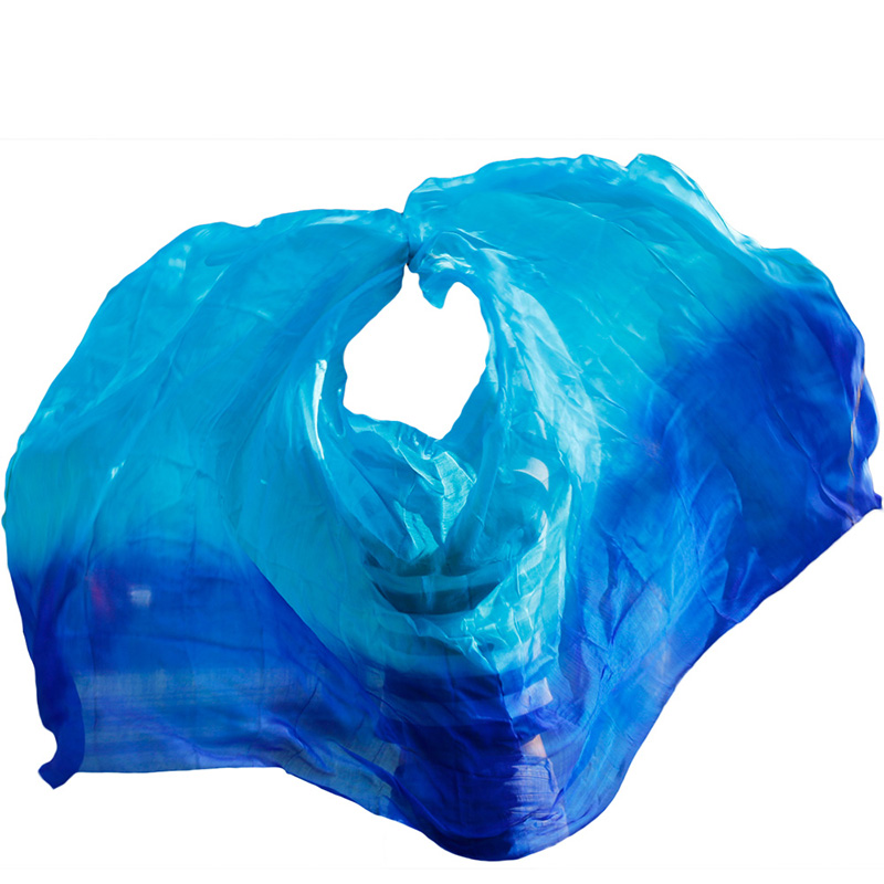 

100% Silk Belly Dance Veil Dancing Veil Shawl Scarf Dancing Practice Performance wholesale Size and color can be customized, As picture