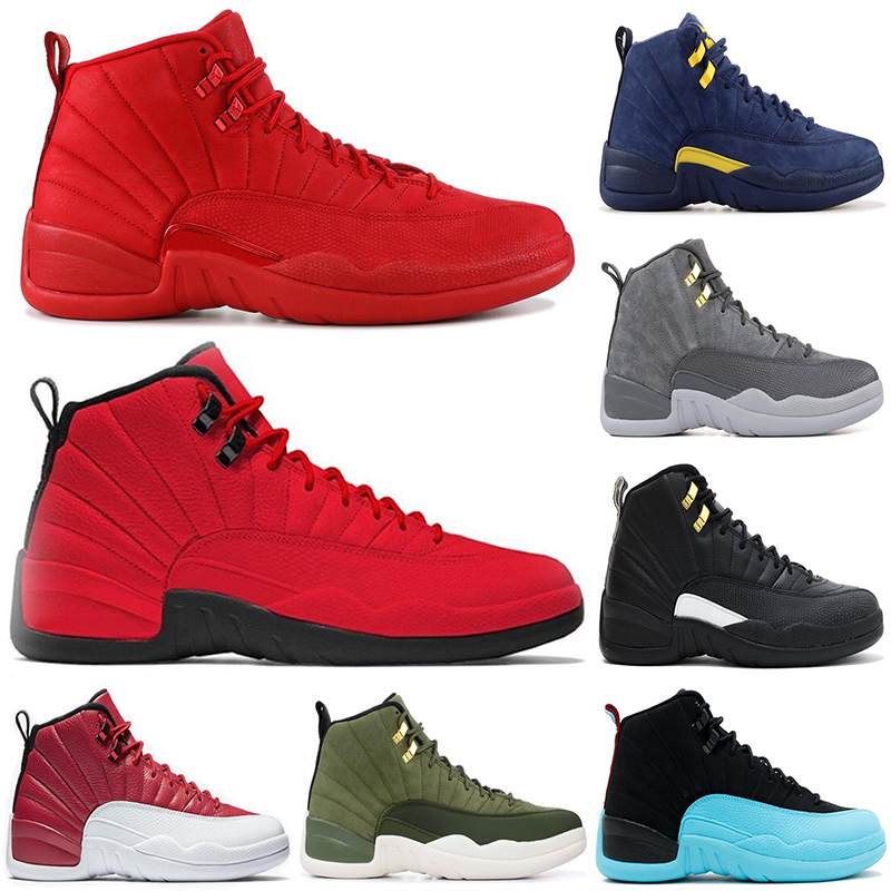Jordan retro 12 negro con rojo sale