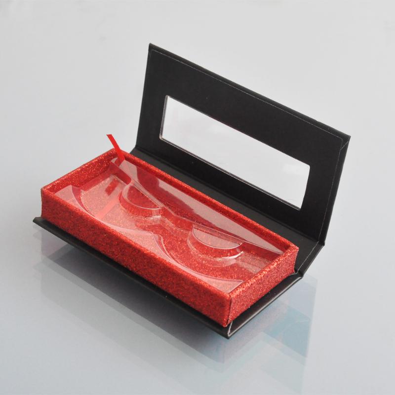 

wholesale eyelash packaging box lash boxes packaging custom 25mm mink eyelashes faux cils magnetic black case bulk vendors