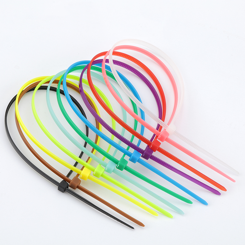 100 Yellow Cable Tidy Zip Ties 12 inch 300mm