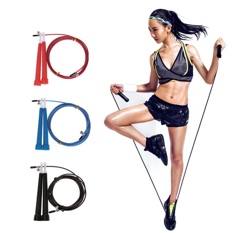 

3m Steel Wire Skipping Rope 118 Inch Skip Adjustable Jump Rope for Children Crossfit Fitnesss Kids Equimpment Exercise