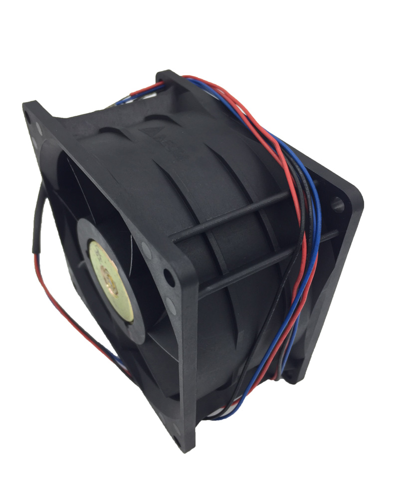 1pcs 12V 3Pin 80x80x10mm Blue DC Brushless Case Variable Speed Cooling Fan 8CM