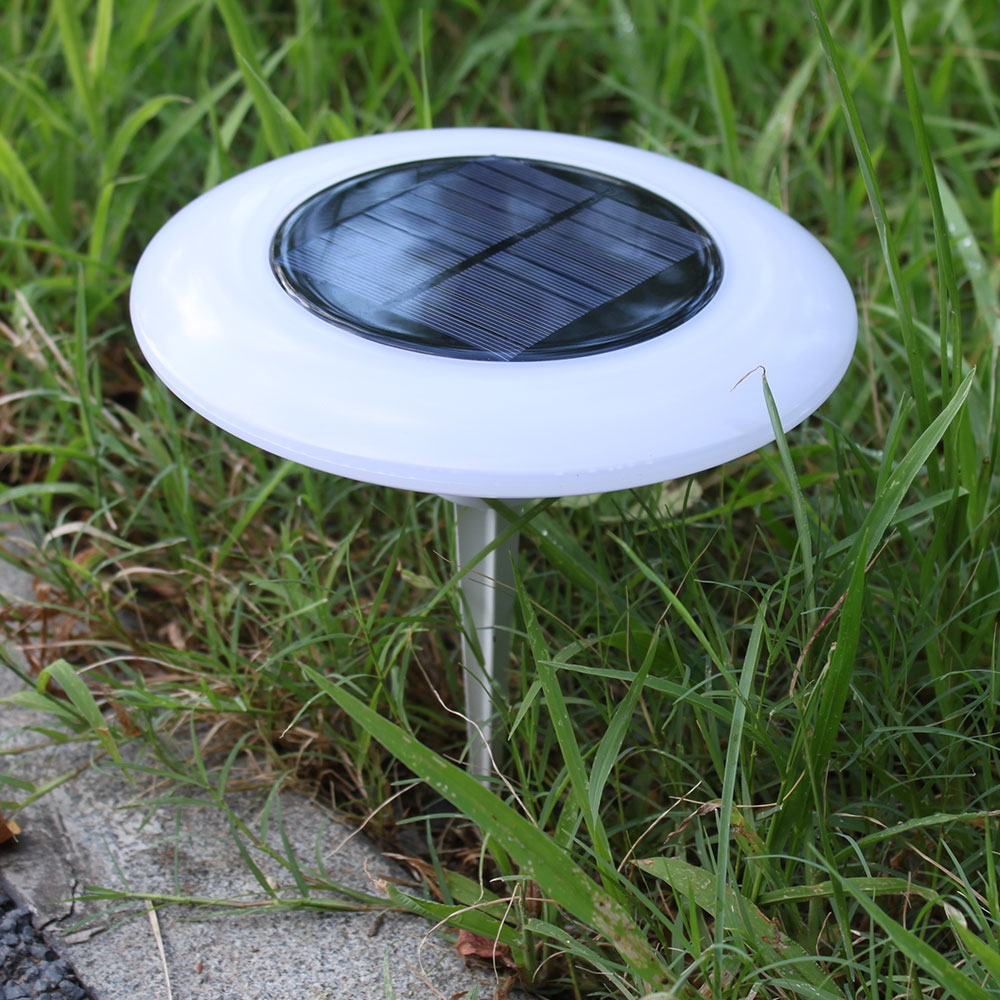 

1PC Flying Saucer Shape LED Solar Courtyard Lamp Decoration Light
