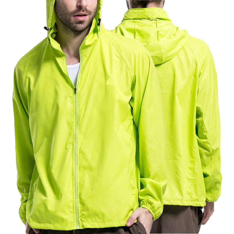 

Men Women Ultralight Anti-UV Skin Jacket Outdoor Sports Quick Dry Sun Protective Hiking Windbreaker Hooded Windbreake Jacket, Kl77 amy green