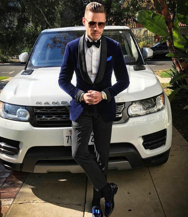 

Classic Velveteen Shawl Lapel Wedding Tuxedos Slim Fit Suits For Men Groomsmen Suit Two Pieces Prom Formal Suits (Jacket+Pants) 790, Same as image