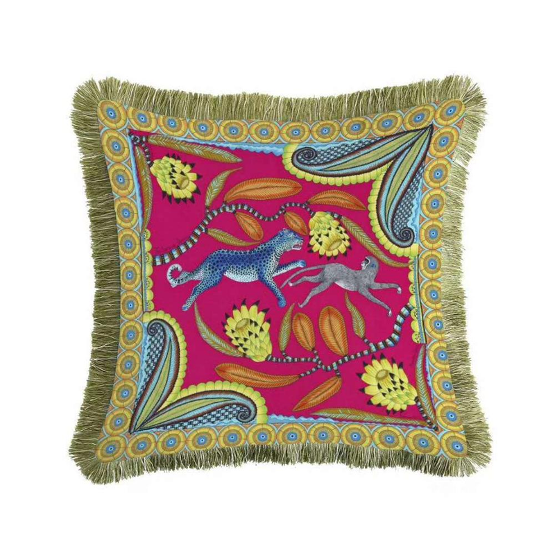 

New House Gifts *women Throw Pillows High Quality Cushion Cove European Velvet Pillow Case Leopard Pillow Holder Cover, Beige