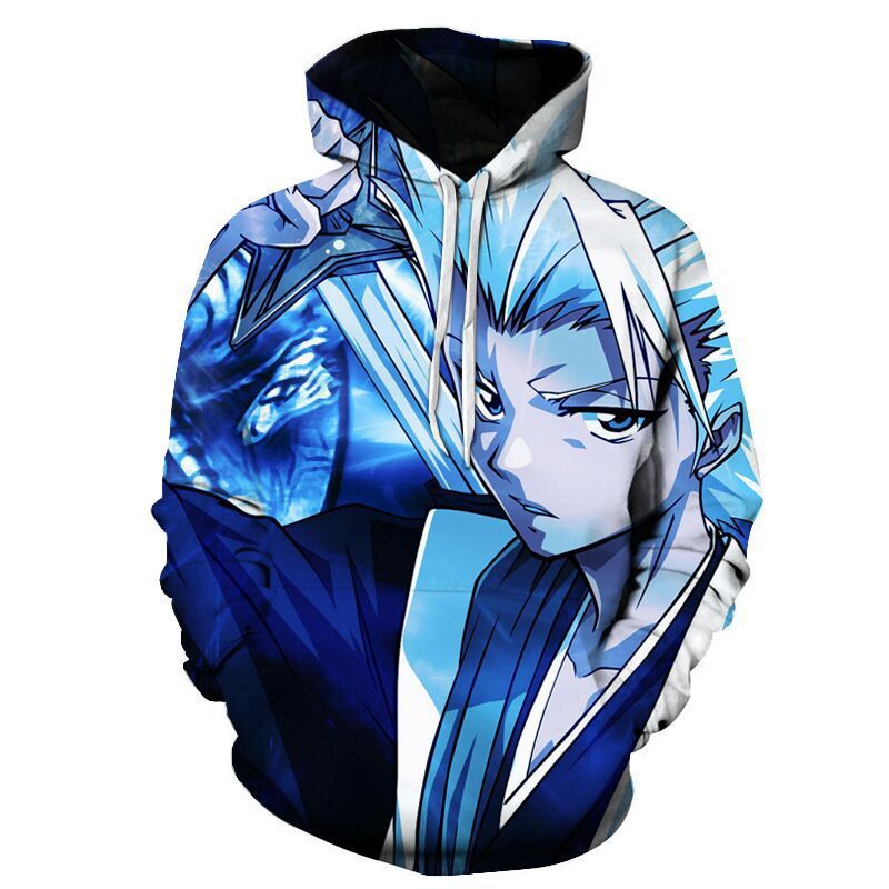 Automne Hiver À Capuche À La Mode Hommes / Femmes Anime Bleach 3D Imprimé Sweat À Capuche Hip Hop Streetwear Casual Pull À Capuche Unisexe T20042