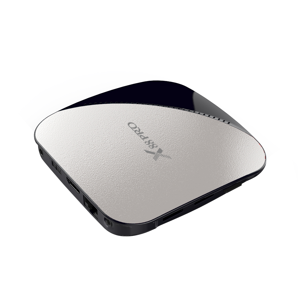 

X88 Pro Android 9.0 TV Box RK3318 Quad Core 2.4G 5G Dual WiFi USB3.0 4K HDR H.265 Media Player