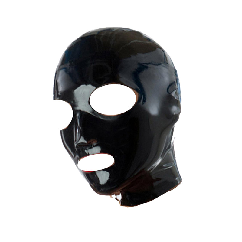 New 100/% Latex Rubber Masquerade Unique Complete Mask 0.4mm Pink XXS-XXL