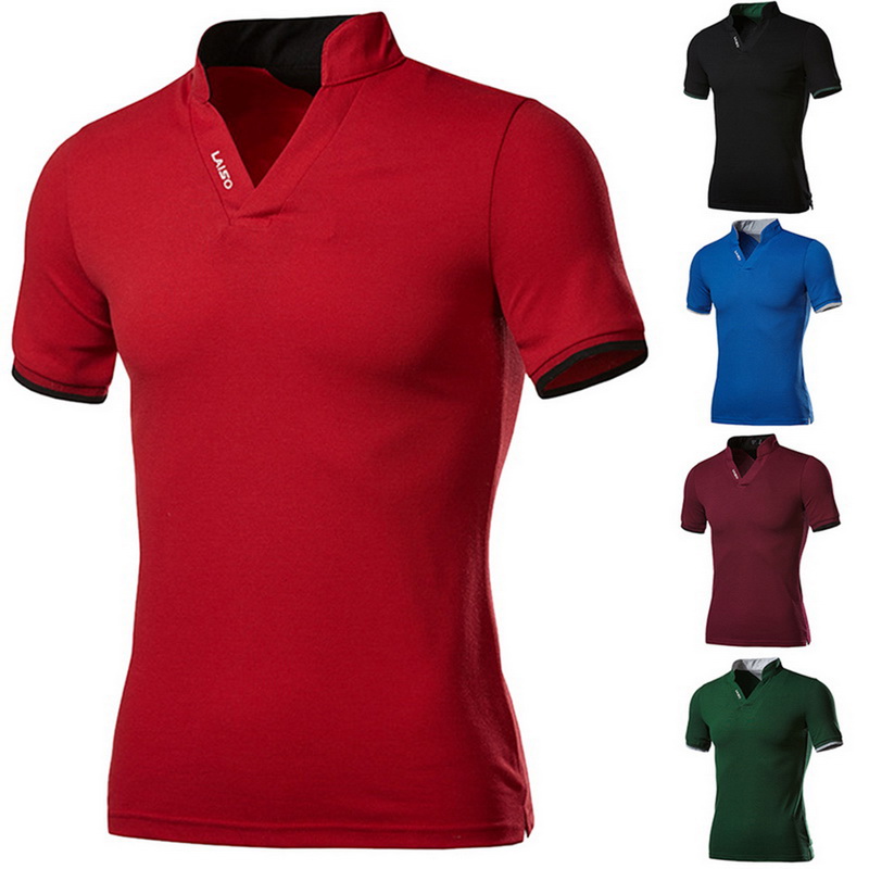 

Men Shirt Summer Fashion Tops High Quality Short Sleeve Mens Tops Shirt Brands Breathable Causal Tee 5XL 2020, Color 6