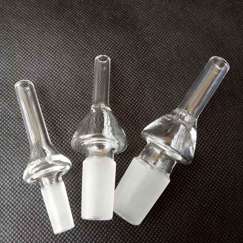 

Drip Tips Glass Banger Domeless Nails Mouthpiece 10mm 14mm 18mm Male For Nectar Collector Smoking Tools Bongs Bubbler Oil Rig