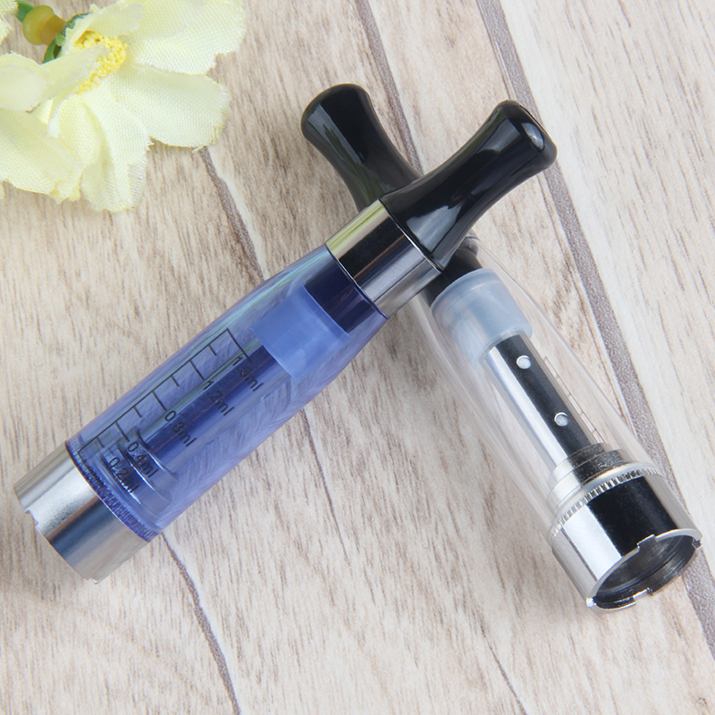 

10Pcs E cig wickless Colorful ce5 atomizer 1.6ml upgrade ce4 tank for ego EGO-T series 510 battery electronic cigarette