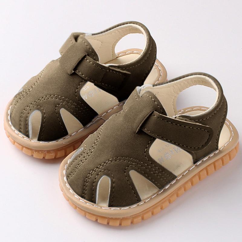 

Fashion Children's Sandal Anti-slip Solid Color Flat With Cute Beach Summer Sandals Cute Soft Shoes Shallow Breath Baby Sandals, Green