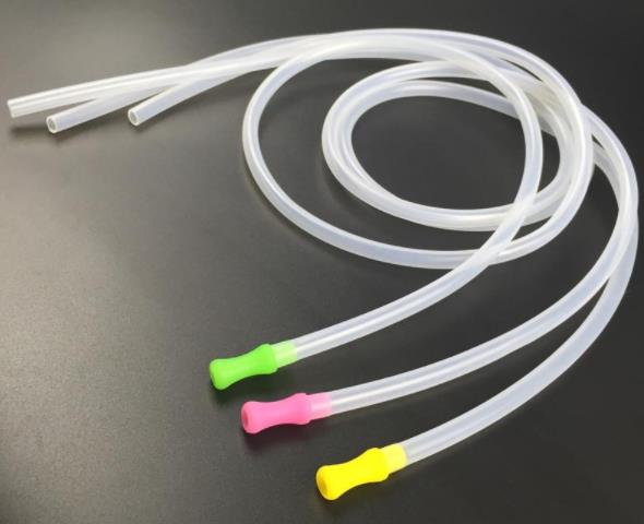 

Food grade Glass Hookah Shisha hose for Smoking Glass Bong Tube Silicone Hose 50cm lenght Inner diameter 6mm