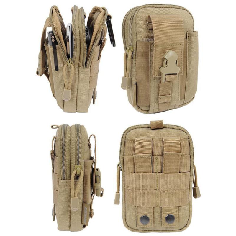 

Outdoor Tactical Waist Belt Pack Bag Wallet Sports Camping Hiking Pouch new arrival, Mud