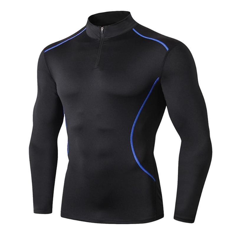 

Men' Cycling Base Layer Sports Underwear Long Sleeve Compression Tight Running T-shirt Gym Fitness Weight Lifting Shirts Men