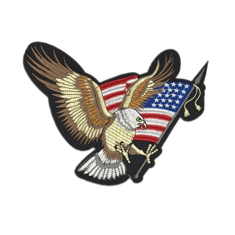 AMERICAN EAGLES USA Drapeau Militaire Armée Oiseau Animal Vêtements T-shirt iron on patch