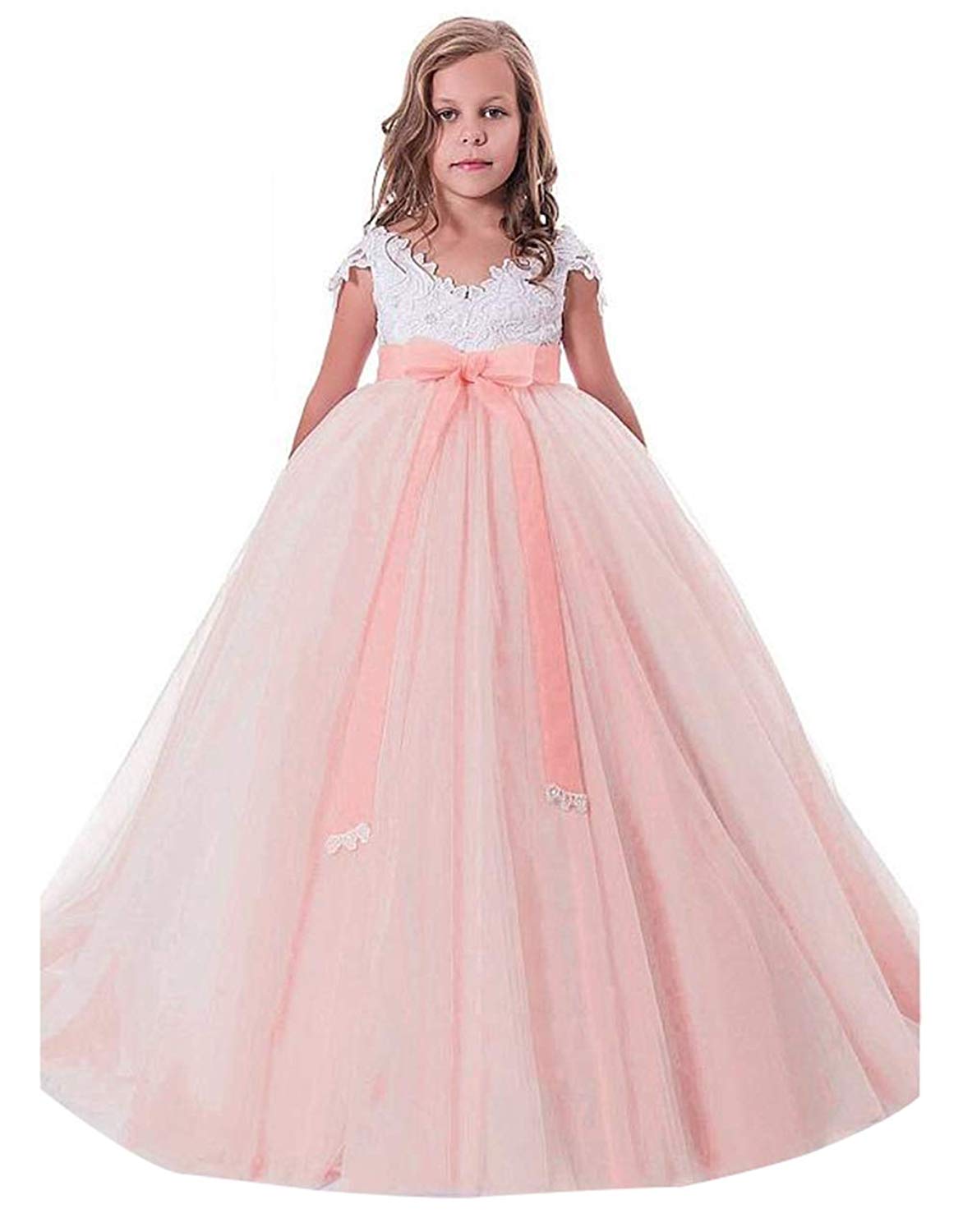 Lpattern Robe De Bapteme Bebe Fille Manches Courte Robe De Princesse Bebe Fete Danniversaire Robe De Ceremonie Soiree Fille Robe De Mariage Dentelle Tulle Robe De Communion Bebe Bebe Fille 0 24m Dwteam In