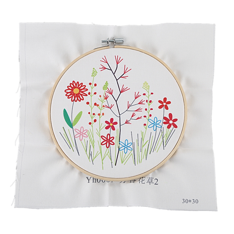 

Cross Stitch Stamped Embroidery Kit-DIY Beginner Counted Starter Cross Stitch Kit for Art Craft Handy Sewing Including Color Pat