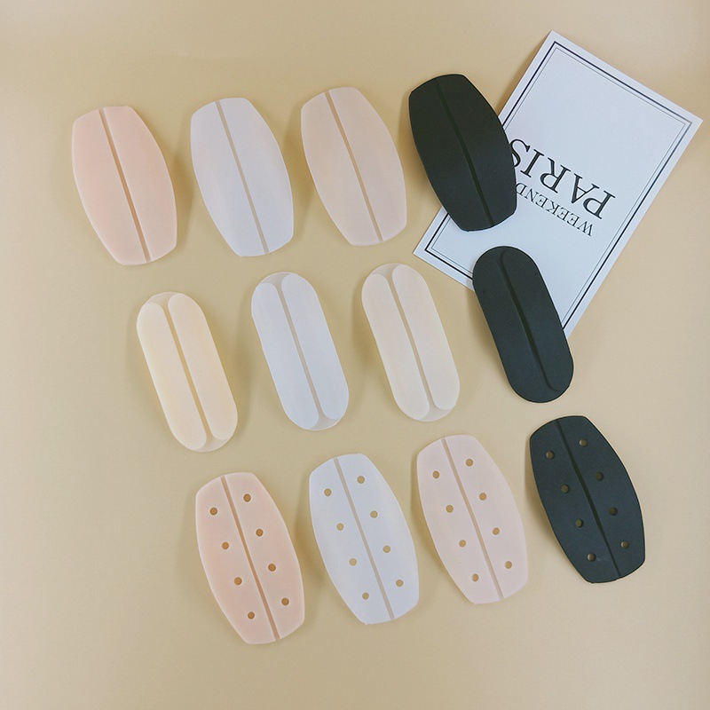 

Bra Silica Gel Shoulder Pad Anti-slip Strap Gasket Hidden Lingerie Relaxation Shoulder Pad Outdoor with Anti-Slip Usefu, White