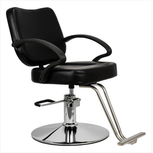 Hot sales!!! Wholesales free shipping Woman Barber Chair Hairdressing Chair Black-image-513251697