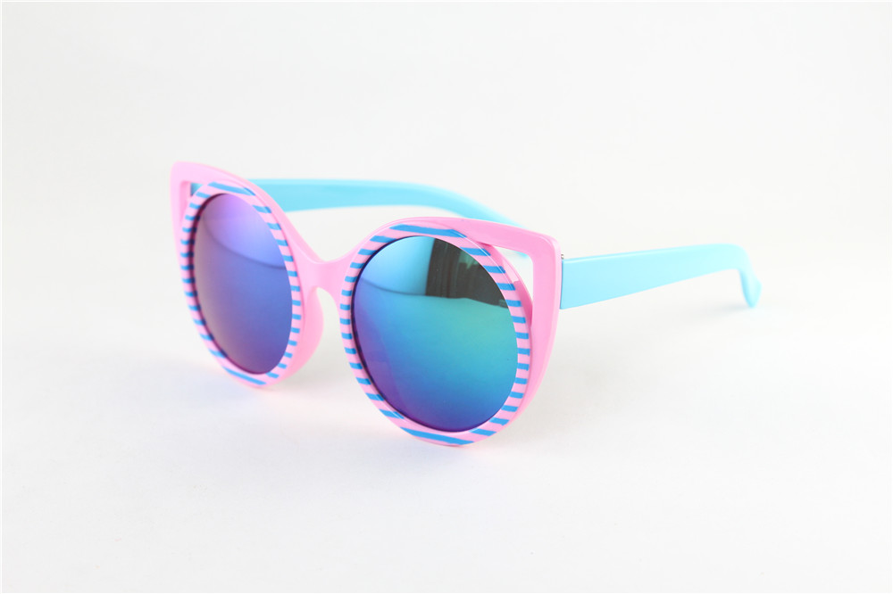 

Cat Eye Kids Sunglasses Boy Girl Fashion UV Protection Sun Glasses Simple Cute Eyeglasses Frame Child Eyewear Summer Beach Accessories YC085