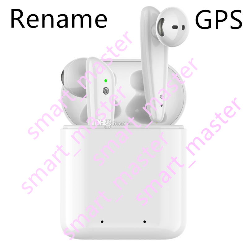 

New H1 chip TWS Pop up AP3 pro Earphone Rename GPS Top Sound Quality Wireless Charging Bluetooth Earphones Bass Earbuds pods smart sensor