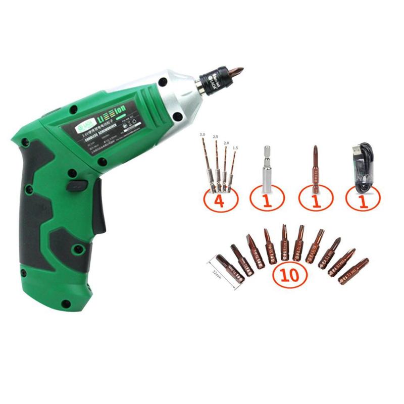 

18 in1 LAOA 3.6V Household Multifunctional Cordless Waterproof Rechargeable Lithium Battery Electric Drill Torque Screw Driver